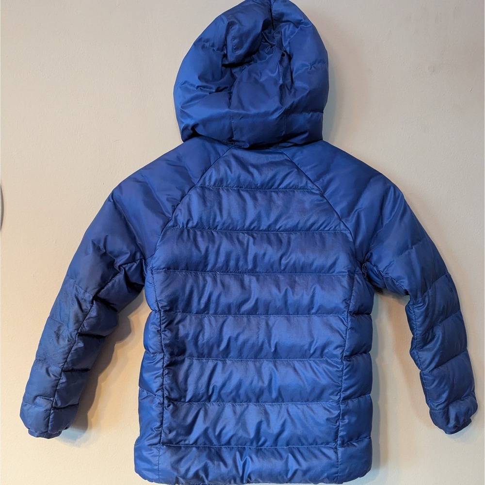 REI Small Youth Small Primaloft Silver Down Blue Green Hood‎ Zipper - Picture 5 of 10